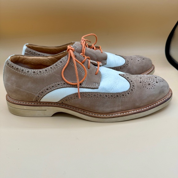SPERRY Topsider Gold Cup Wingtip Oxford Shoes Nubuk Men’s‎ 12 VGUC